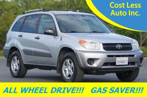 2004 Toyota RAV4 for sale at Cost Less Auto Inc. in Rocklin CA
