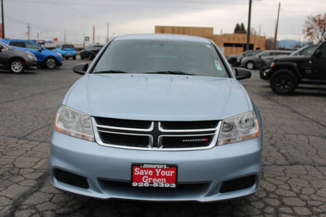 2013 Dodge Avenger for sale at Jennifer's Auto Sales & Service in Spokane Valley, WA