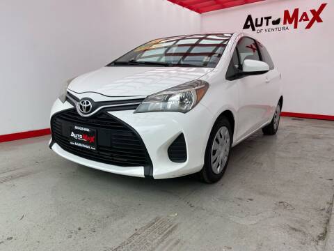 2015 Toyota Yaris for sale at Auto Max of Ventura in Ventura CA