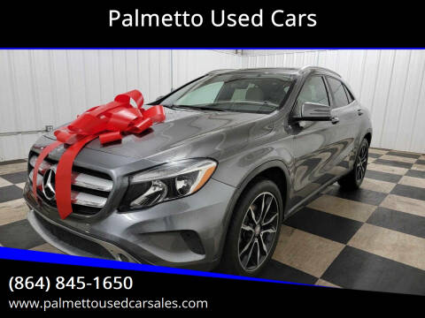 2016 Mercedes-Benz GLA for sale at Palmetto Used Cars in Piedmont SC