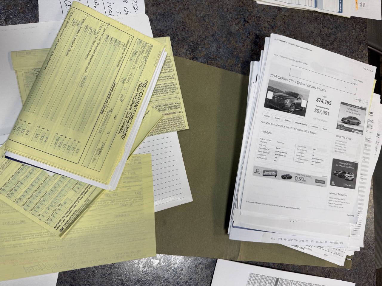 2014 Cadillac CTS-V 66