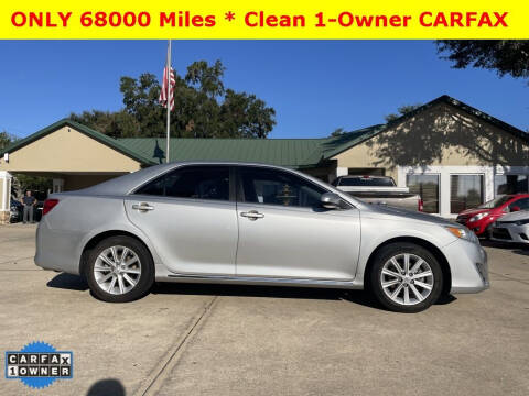 2013 Toyota Camry for sale at CHRIS SPEARS' PRESTIGE AUTO SALES INC in Ocala FL