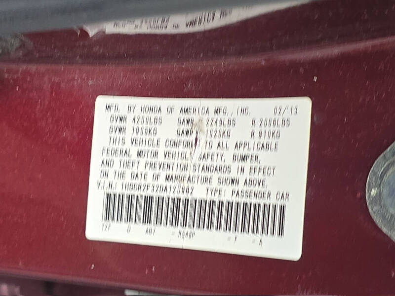 2013 Honda Accord LX