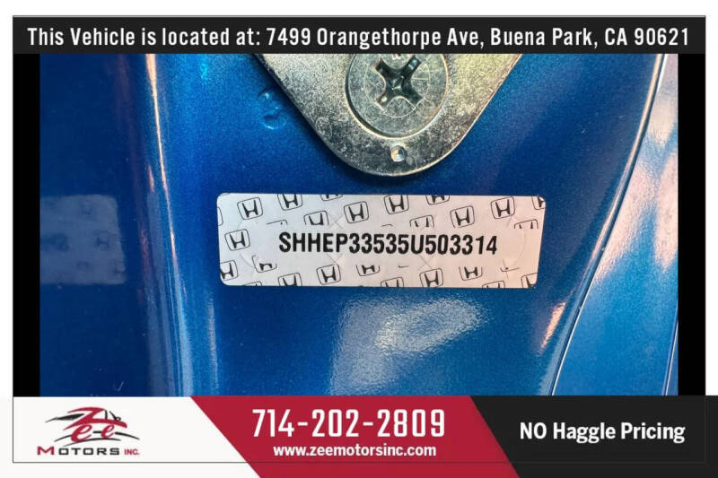 2005 Honda Civic Si