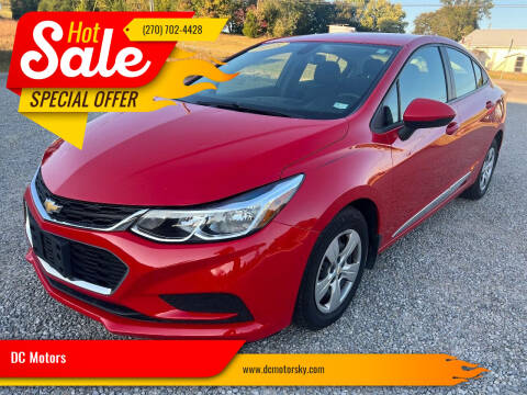 2018 Chevrolet Cruze for sale at DC Motors in Falls Of Rough KY