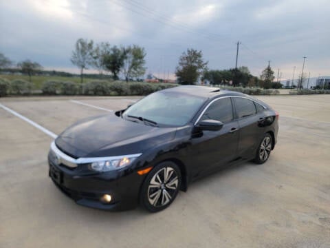 2018 Honda Civic for sale at MOTORSPORTS IMPORTS in Houston TX