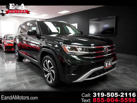 2021 Volkswagen Atlas for sale at E&A Motors in Waterloo IA