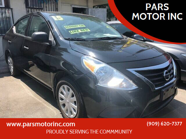 2015 Nissan Versa for sale at PARS MOTOR INC in Pomona CA