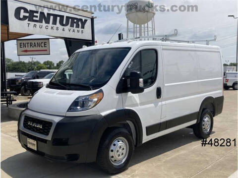 2021 RAM ProMaster for sale at CENTURY TRUCKS & VANS in Grand Prairie TX
