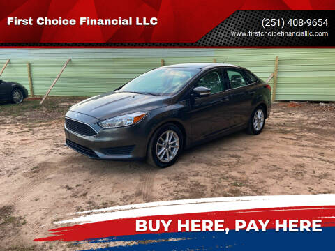 2016 Ford Focus for sale at First Choice Financial LLC in Semmes AL