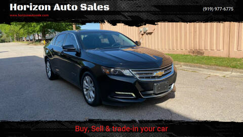2018 Chevrolet Impala for sale at Horizon Auto Sales in Raleigh NC