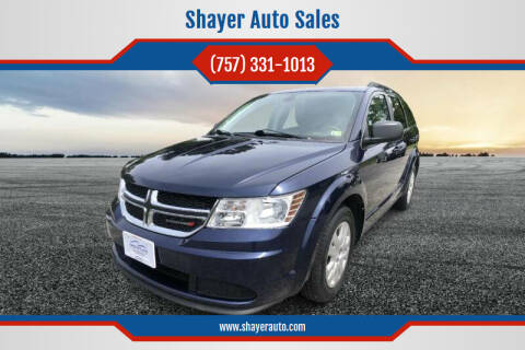 2020 Dodge Journey for sale at Shayer Auto Sales in Cape Charles VA