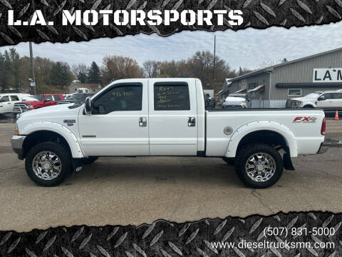 2003 Ford F-250 Super Duty for sale at L.A. MOTORSPORTS in Windom MN