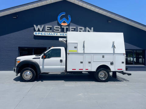 2015 Ford F-550 for sale at Western Specialty Vehicle Sales in Braidwood IL