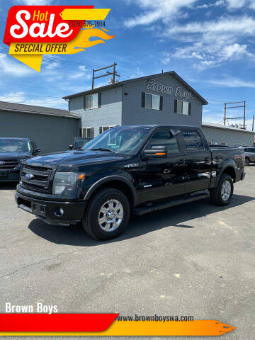 2013 Ford F-150 for sale at Brown Boys in Yakima WA