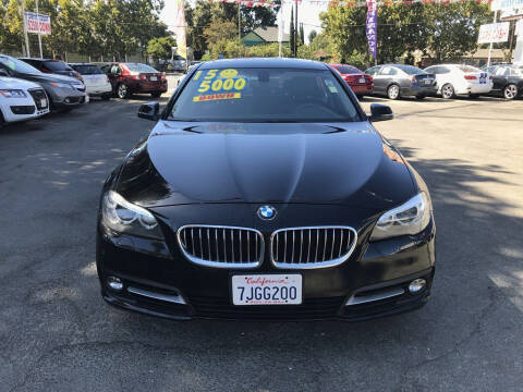 2015 BMW 5 Series for sale at EXPRESS CREDIT MOTORS in San Jose CA