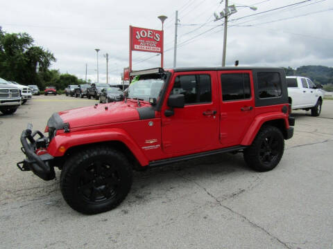 2012 Jeep Wrangler Unlimited for sale at Joe's Preowned Autos 2 in Wellsburg WV