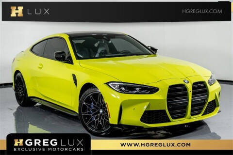 2024 BMW M4 for sale at HGREG LUX EXCLUSIVE MOTORCARS in Pompano Beach FL