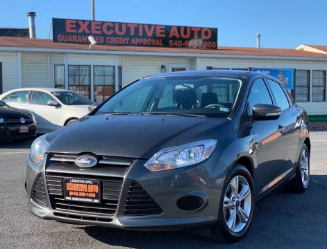 2013 Ford Focus for sale at Executive Auto in Winchester VA