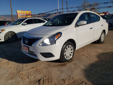 2019 Nissan Versa for sale at Bickham Used Cars in Alamogordo NM