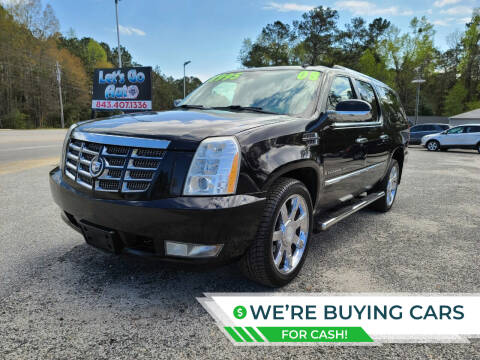 2008 Cadillac Escalade ESV for sale at Let's Go Auto in Florence SC