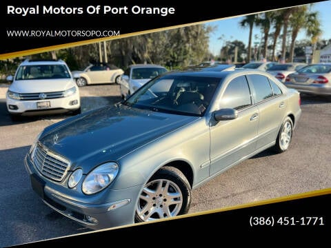 2004 Mercedes-Benz E-Class for sale at Royal Motors of Port Orange in Port Orange FL