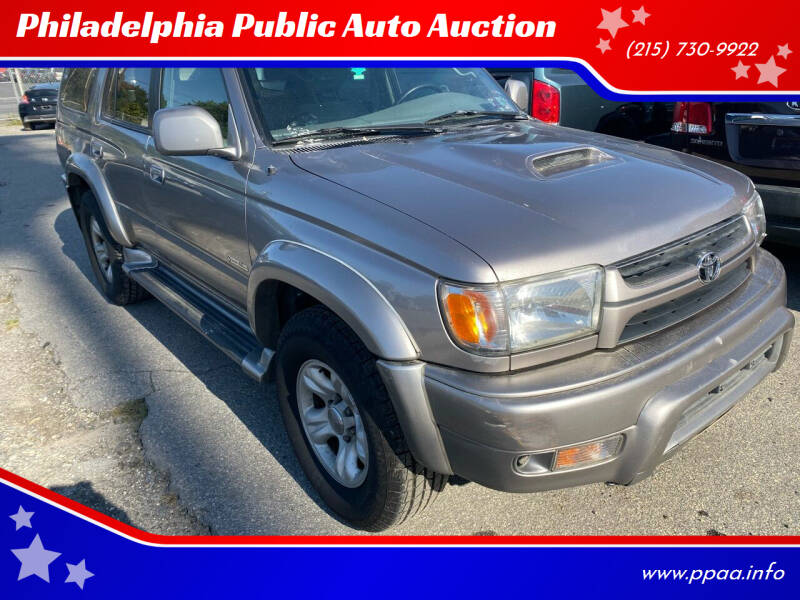 2002 Toyota 4Runner for sale at Philadelphia Public Auto Auction in Philadelphia PA