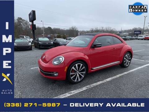2013 Volkswagen Beetle for sale at Impex Auto Sales in Greensboro NC