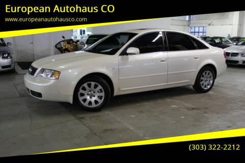 1999 Audi A6 for sale at European Autohaus CO in Denver CO
