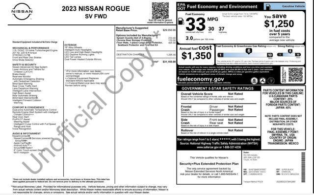 2023 Nissan Rogue SV