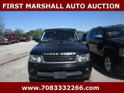 2011 Land Rover Range Rover for sale at First Marshall Auto Auction in Harvey IL