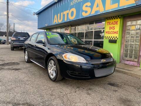 2012 Chevrolet Impala for sale at Affordable Auto Sales of Michigan in Pontiac MI