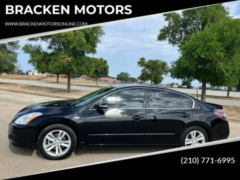 2011 Nissan Altima for sale at BRACKEN MOTORS in San Antonio TX