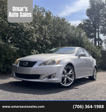 2009 Lexus IS 250 for sale at Omar's Auto Sales in Martinez GA