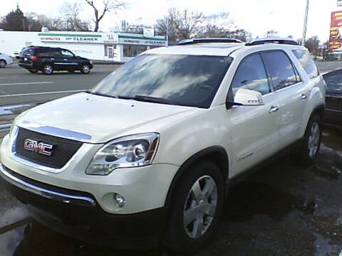 2008 GMC Acadia for sale at DONNIE ROCKET USED CARS in Detroit MI