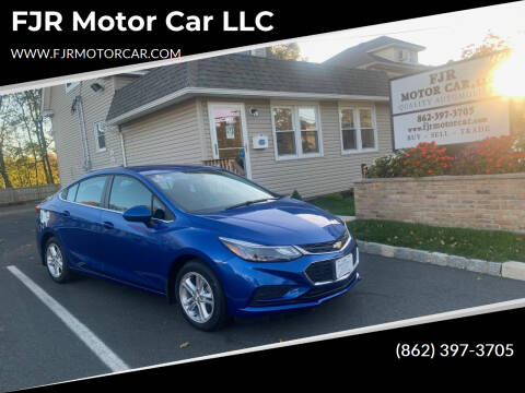 2017 Chevrolet Cruze for sale at FJR Motor Car LLC in Mine Hill NJ