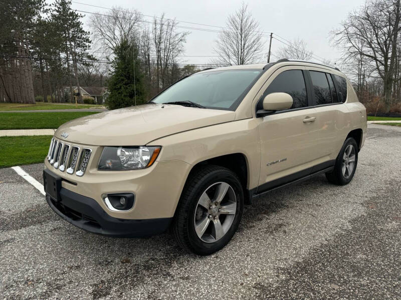 Used 2017 Jeep Compass High Altitude with VIN 1C4NJDEB5HD175725 for sale in Warrensville Heights, OH