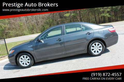 2007 Toyota Camry Hybrid for sale at Prestige Auto Brokers in Raleigh NC