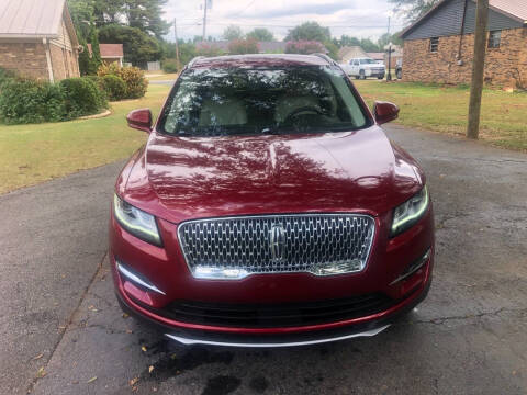 2019 Lincoln MKC for sale at HICKS AUTO SALES in Moulton AL