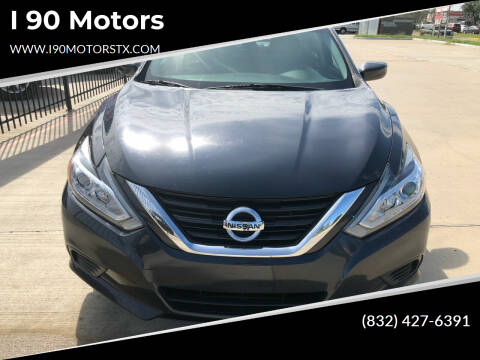 2016 Nissan Altima for sale at I 90 Motors in Cypress TX