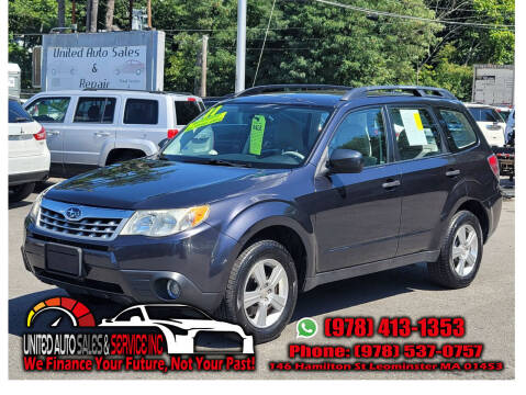 2011 Subaru Forester for sale at United Auto Sales & Service Inc in Leominster MA