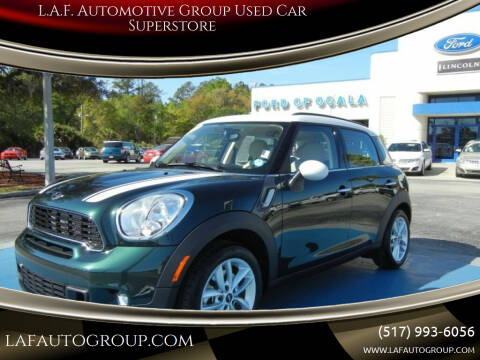 2011 MINI Cooper Countryman for sale at L.A.F. Automotive Group Used Car Superstore in Lansing MI