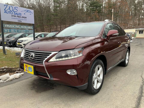 2013 Lexus RX 350 for sale at WS Auto Sales in Castleton On Hudson NY