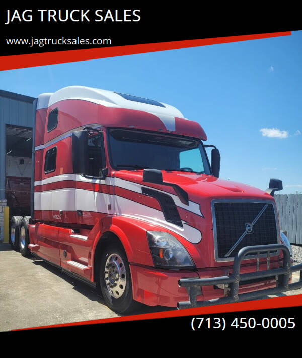 2017 Volvo VNL 780 for sale at JAG TRUCK SALES in Houston TX