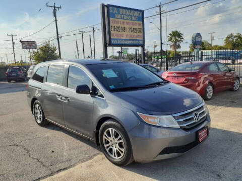 2012 Honda Odyssey for sale at S.A. BROADWAY MOTORS INC in San Antonio TX