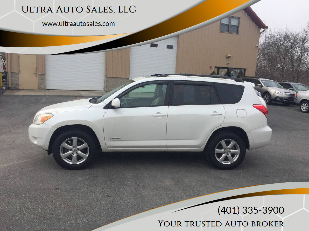 2008 Toyota RAV4 for sale at Ultra Auto Sales, LLC in Cumberland, RI