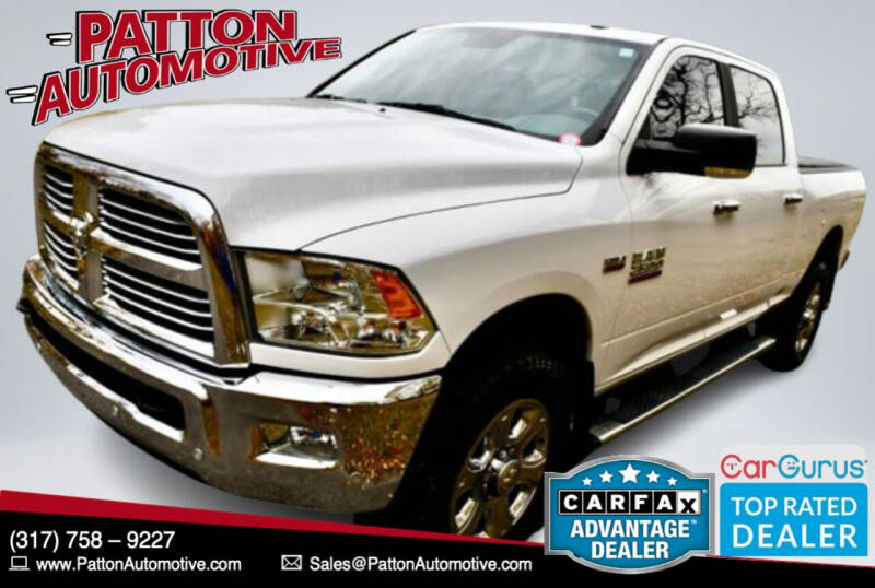 2018 RAM 2500 for sale at Patton Automotive in Sheridan IN