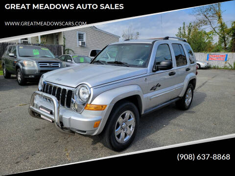2006 Jeep Liberty for sale at GREAT MEADOWS AUTO SALES in Great Meadows NJ