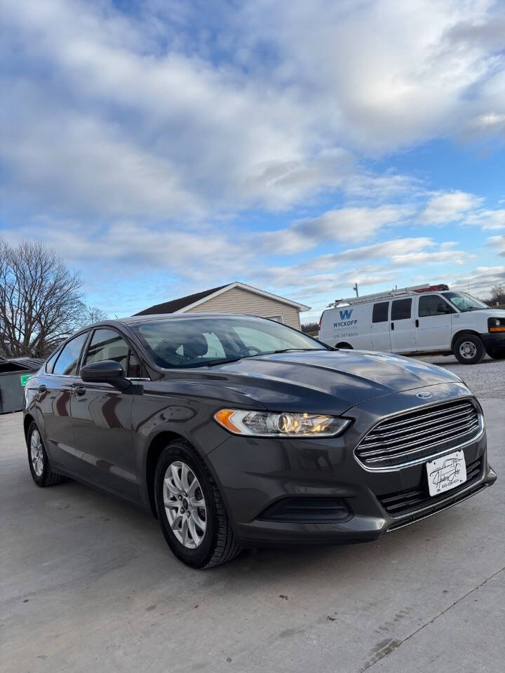 2016 Ford Fusion for sale at Hawkeye Auto of De Soto LLC in Carlisle, IA