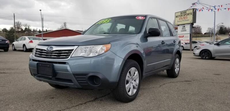 2010 Subaru Forester for sale at Boise Motor Sports in Boise ID